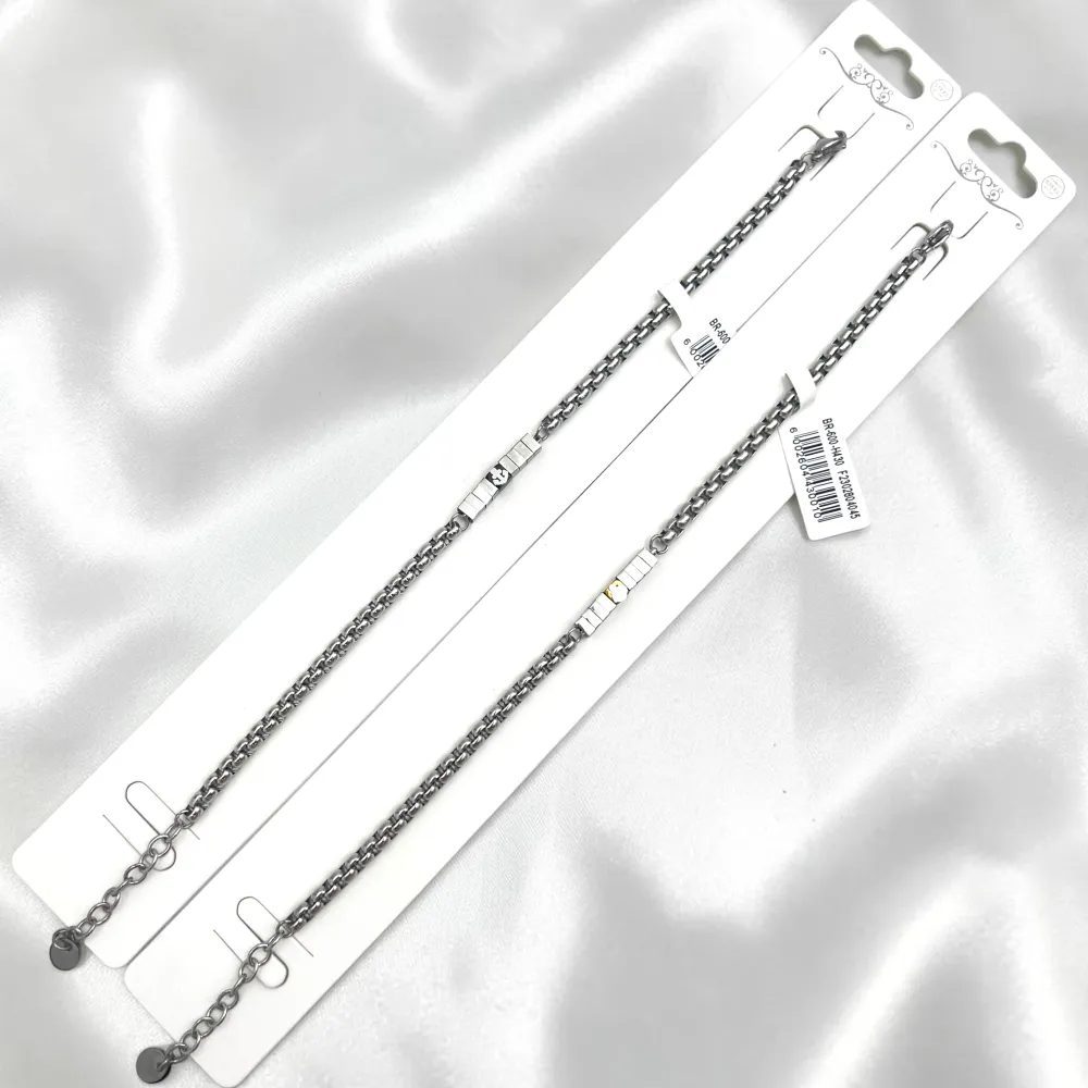 Ancora-Bracciale in Acciaio da Uomo - BR-600-H430