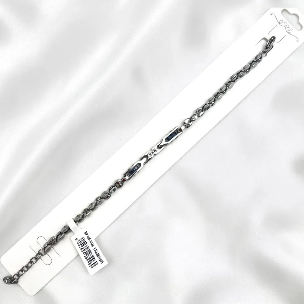 Catena-Bracciale in Acciaio da Uomo - BR-600-H446