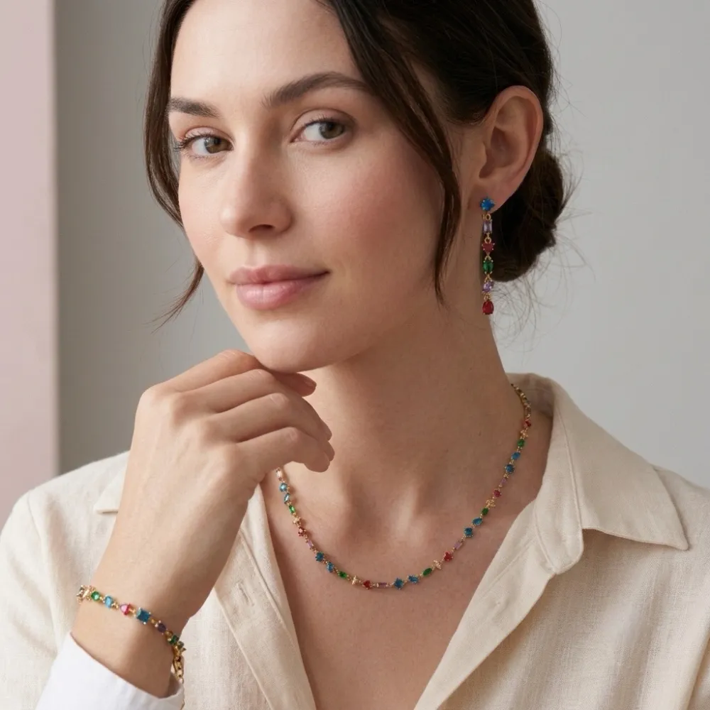 Multiforme-Collana Corta in Acciaio - CL-795-12972