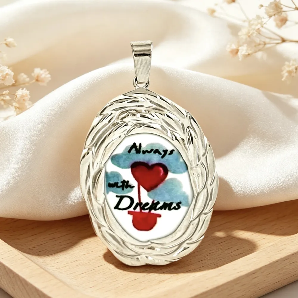 Always with Dreams-Ciondolo/Charms in Acciaio - DIY-732-40