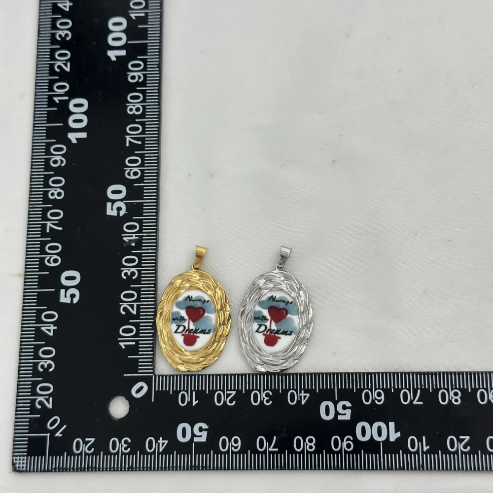 Always with Dreams-Ciondolo/Charms in Acciaio - DIY-732-40