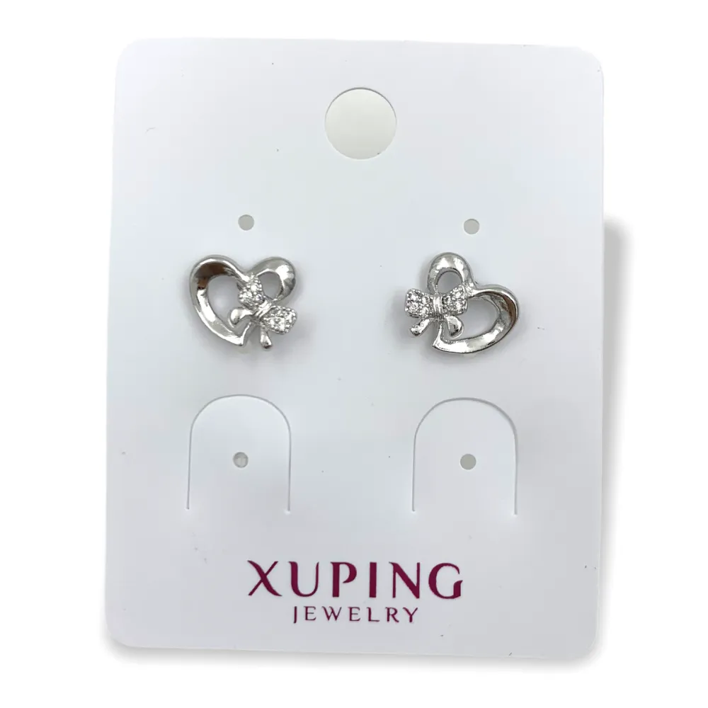 OMZ6084-Cuore Piccolo- Orecchini a Lobo_Argento_1