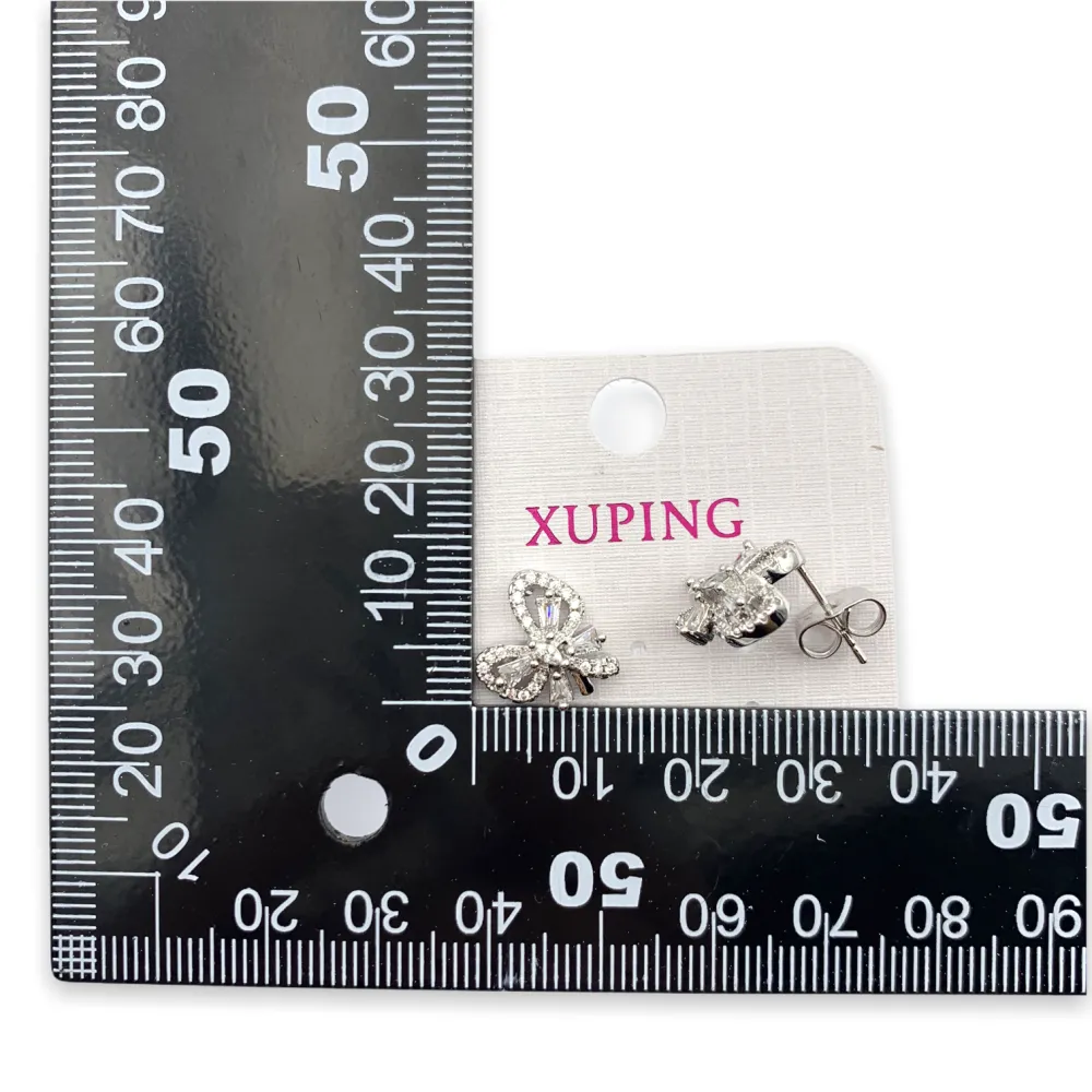 OMZ6108-Farfalla- Orecchini a Lobo_Argento_2