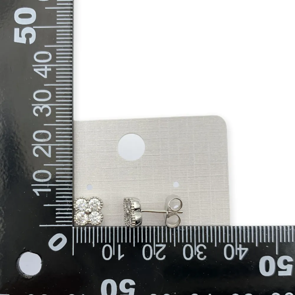 OMZ6140-Quadrifoglio- Orecchini a Lobo_Argento_2