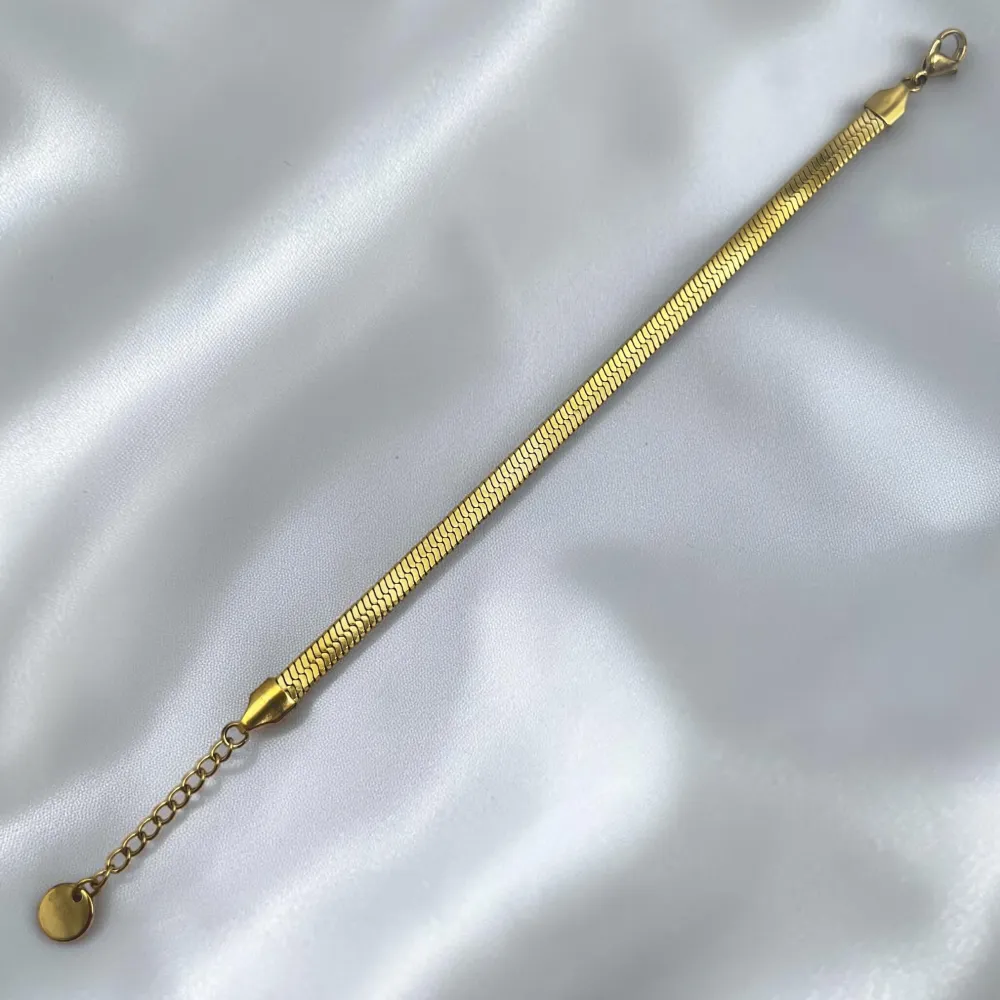 Catena Serpente-Bracciale in Acciaio con Chiusura - BAC-413-2517 5mm