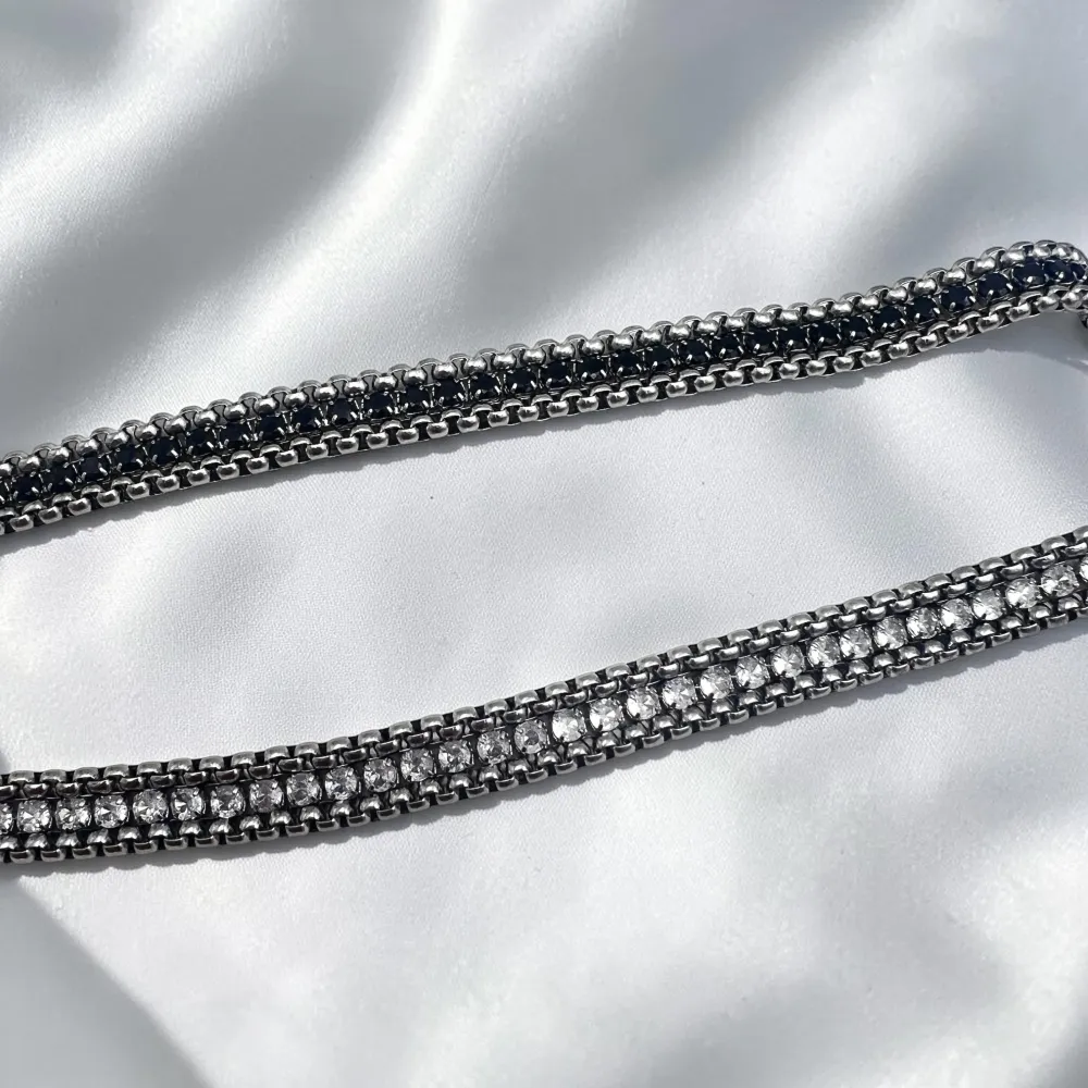 Tennis con chiusura-Bracciale in Acciaio da Uomo - BR-600-H412 4mm
