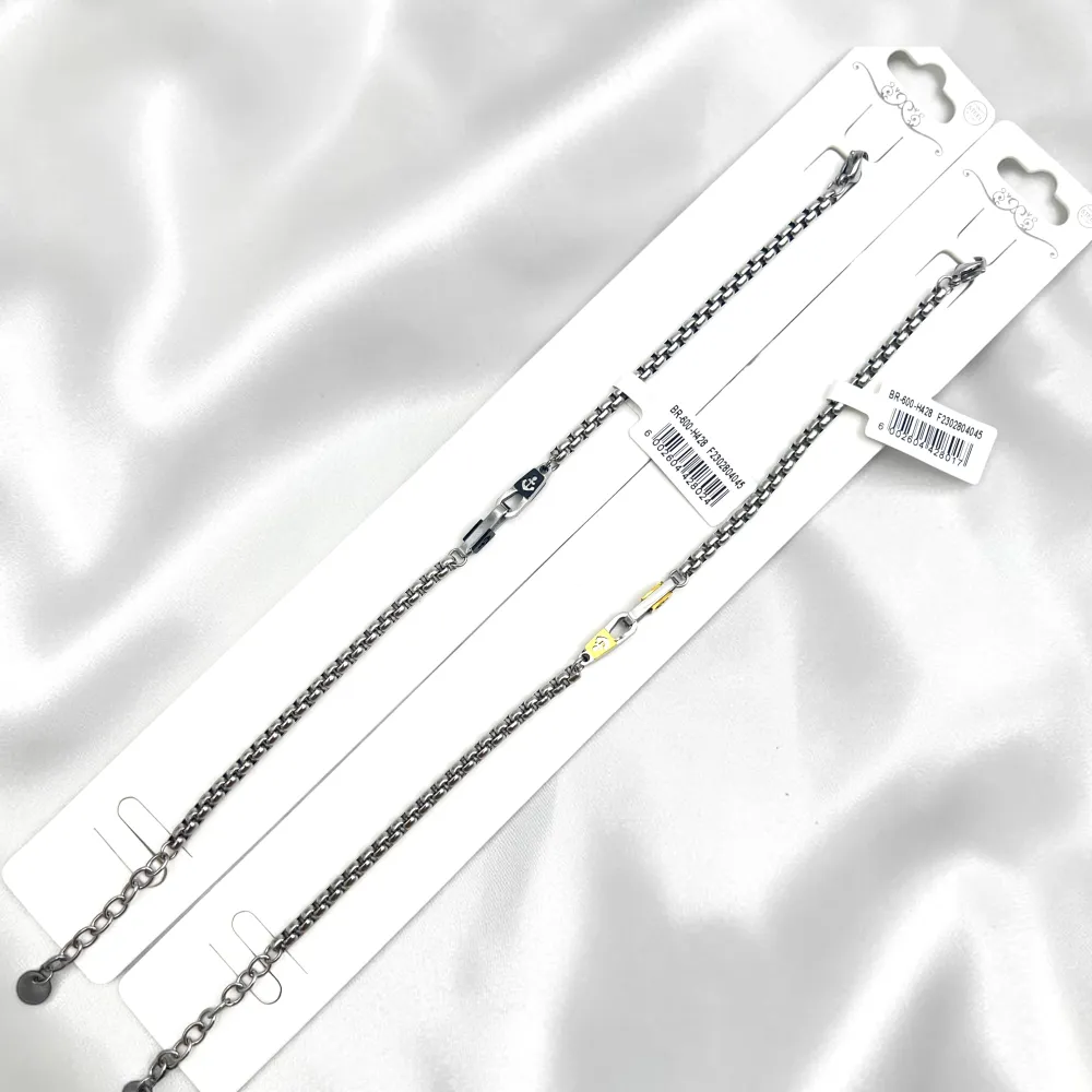Ancora-Bracciale in Acciaio da Uomo - BR-600-H428