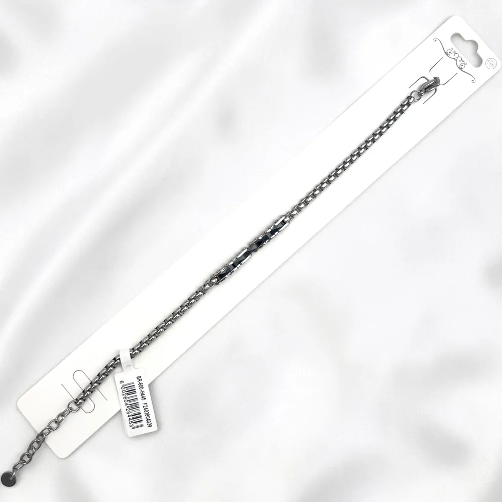 Catena-Bracciale in Acciaio da Uomo - BR-600-H445A