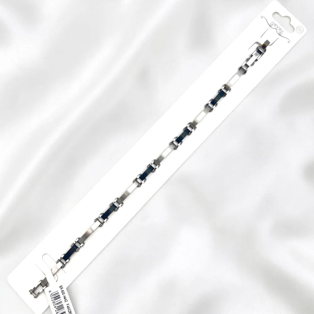 Catena-Bracciale in Acciaio da Uomo - BR-600-H442