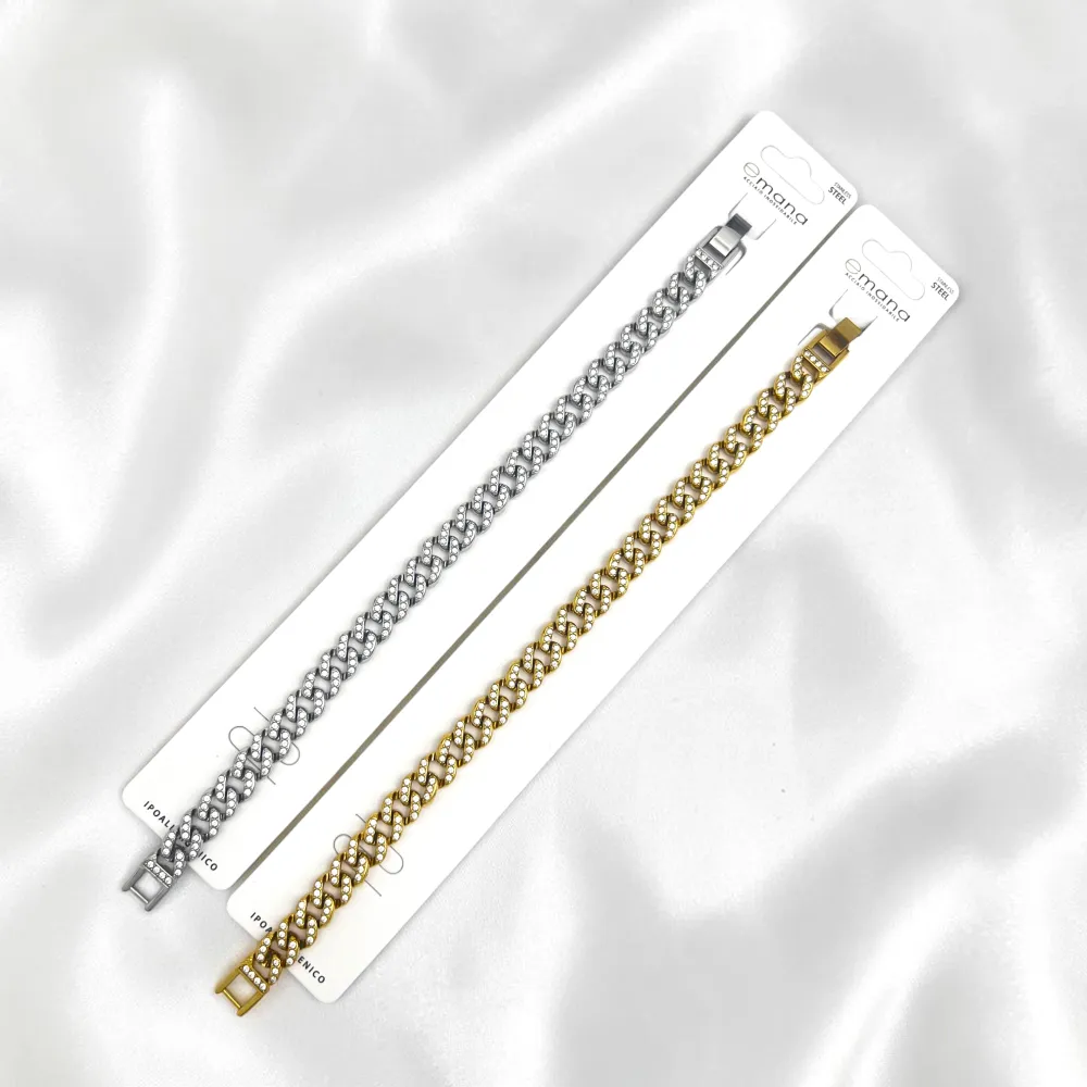 Catena - Bracciale in acciaio - BR-103-AA6841B