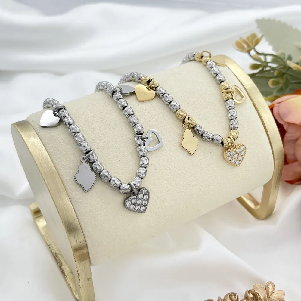 Mix Soggetti-Bracciale in Acciaio con Chiusura - BAC-103-AA5408-7191B