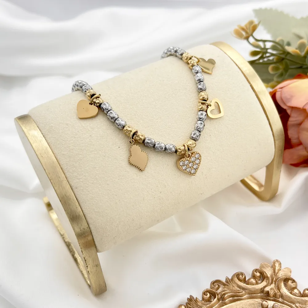 Mix Soggetti-Bracciale in Acciaio con Chiusura - BAC-103-AA5408-7191B