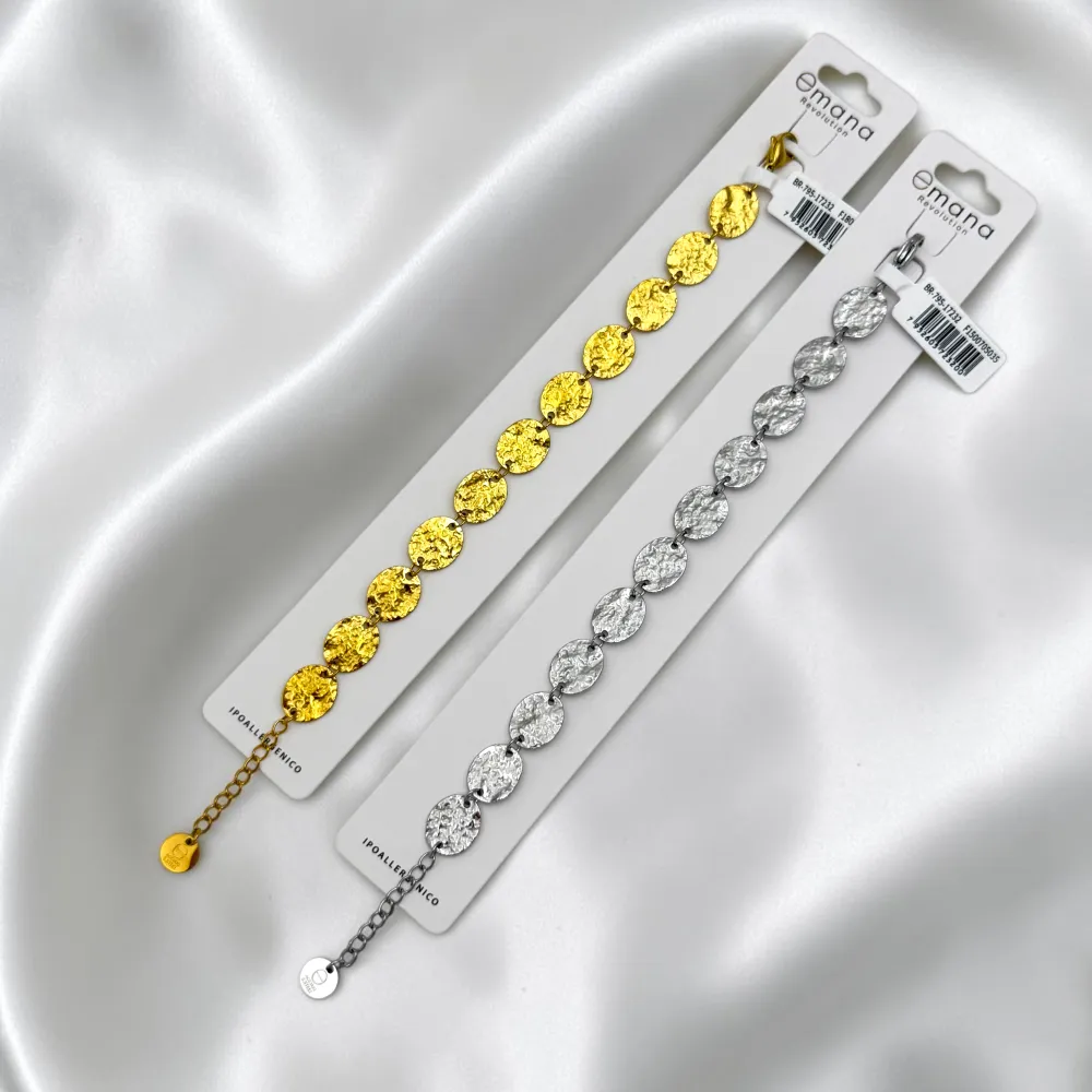 Ovale-Bracciale in Acciaio - BR-795-17232