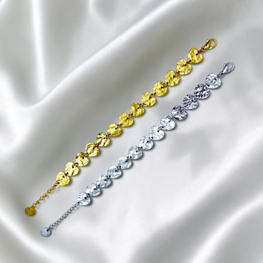 Cuore-Bracciale in Acciaio - BR-795-17237