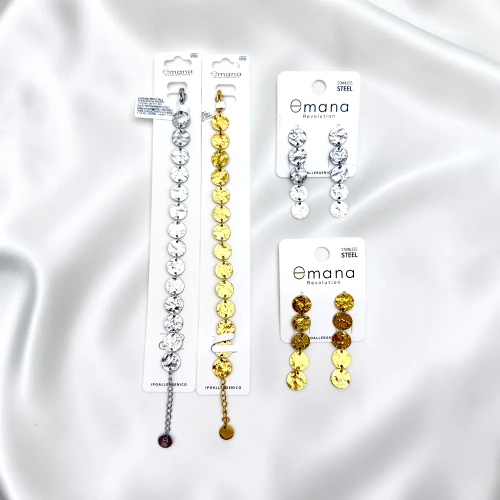 Cerchi-Bracciale in Acciaio - BR-795-17233