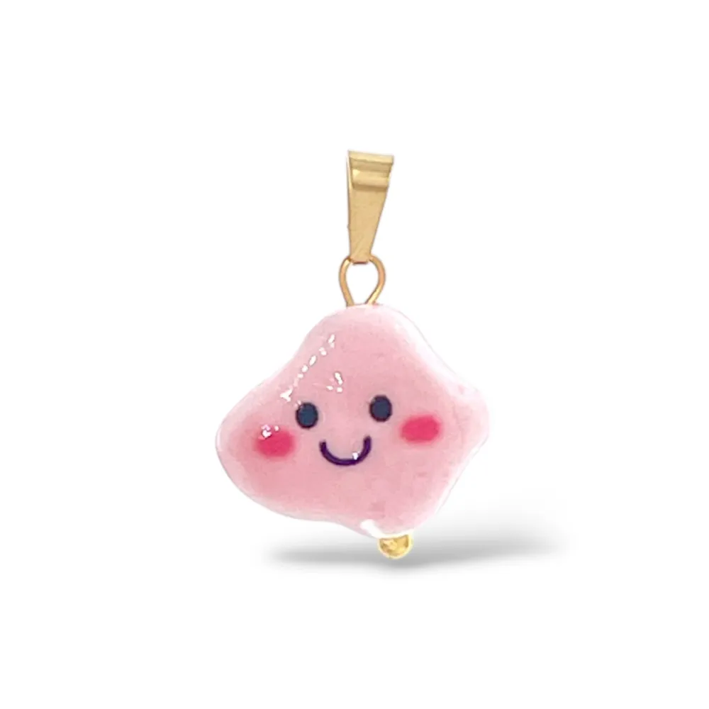 Nuvola-Ciondolo/Charms in Acciaio - DIY-801-009A 5PZ