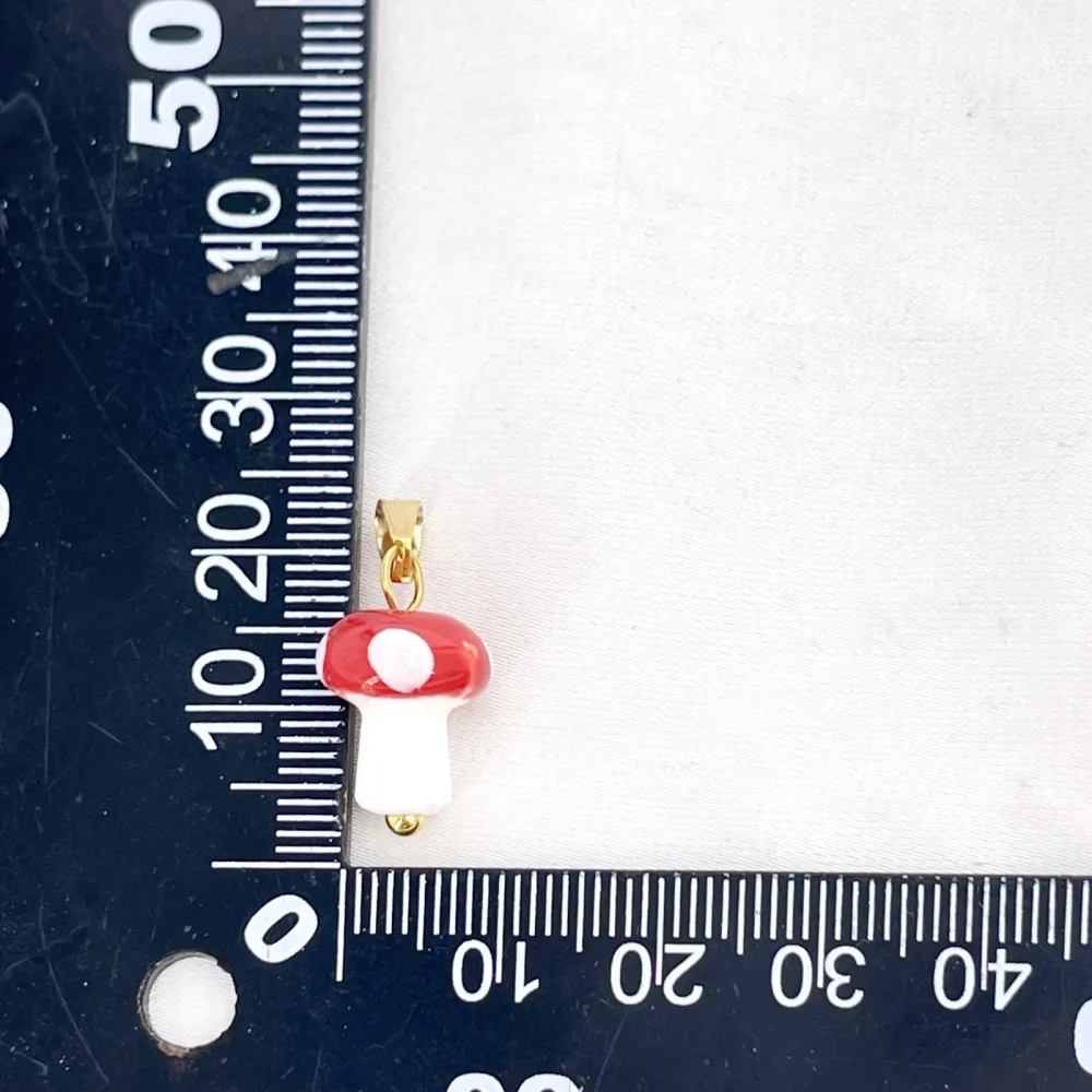 Fungo-Ciondolo/Charms in Acciaio - DIY-801-022A 8PZ
