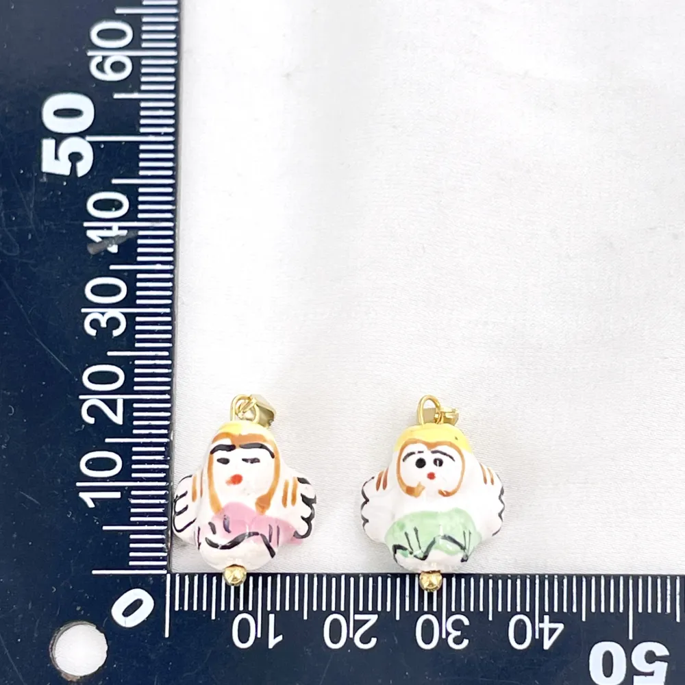 Angelo-Ciondolo/Charms in Acciaio - DIY-801-015A 5PZ