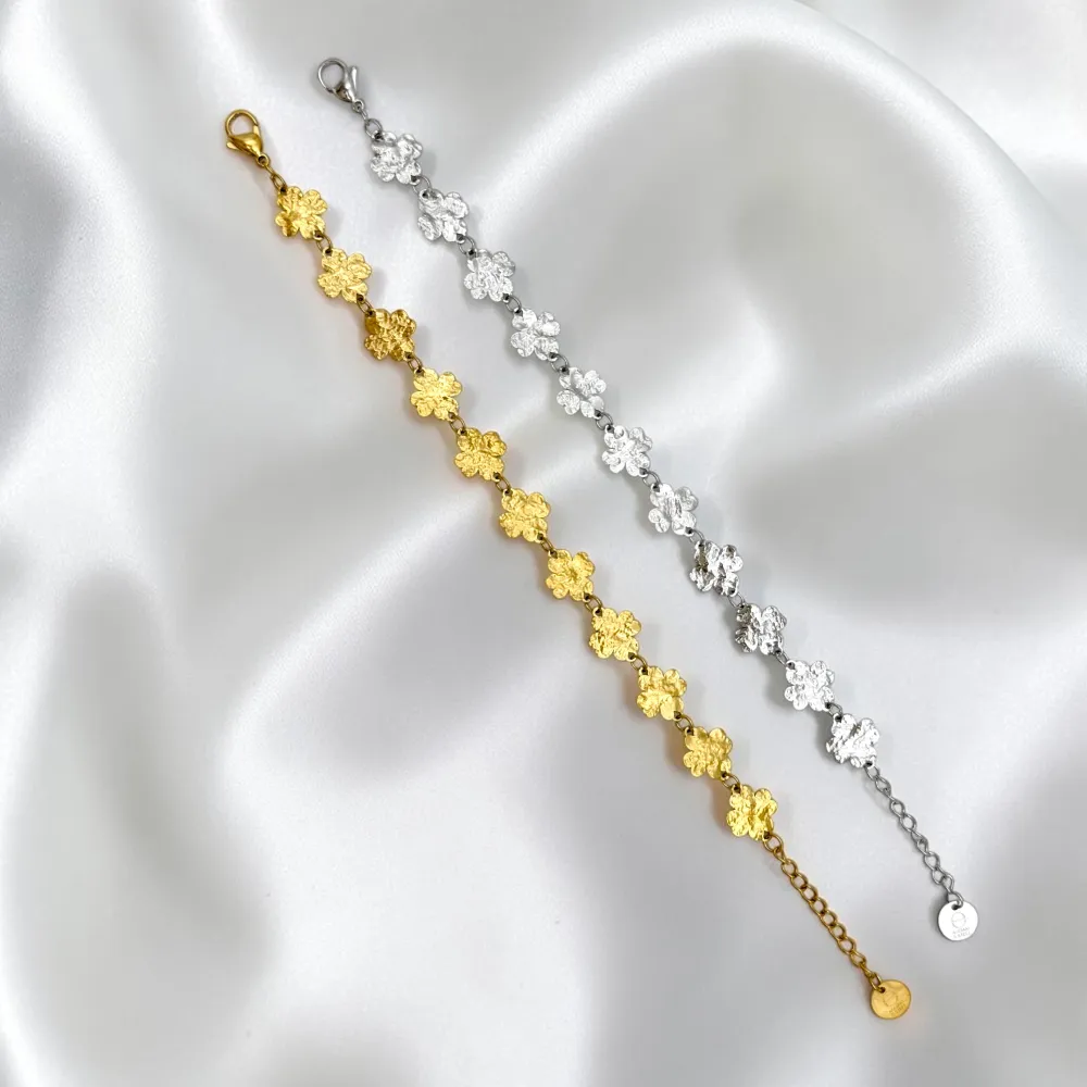 Quadrifoglio-Bracciale in Acciaio - BR-795-17230