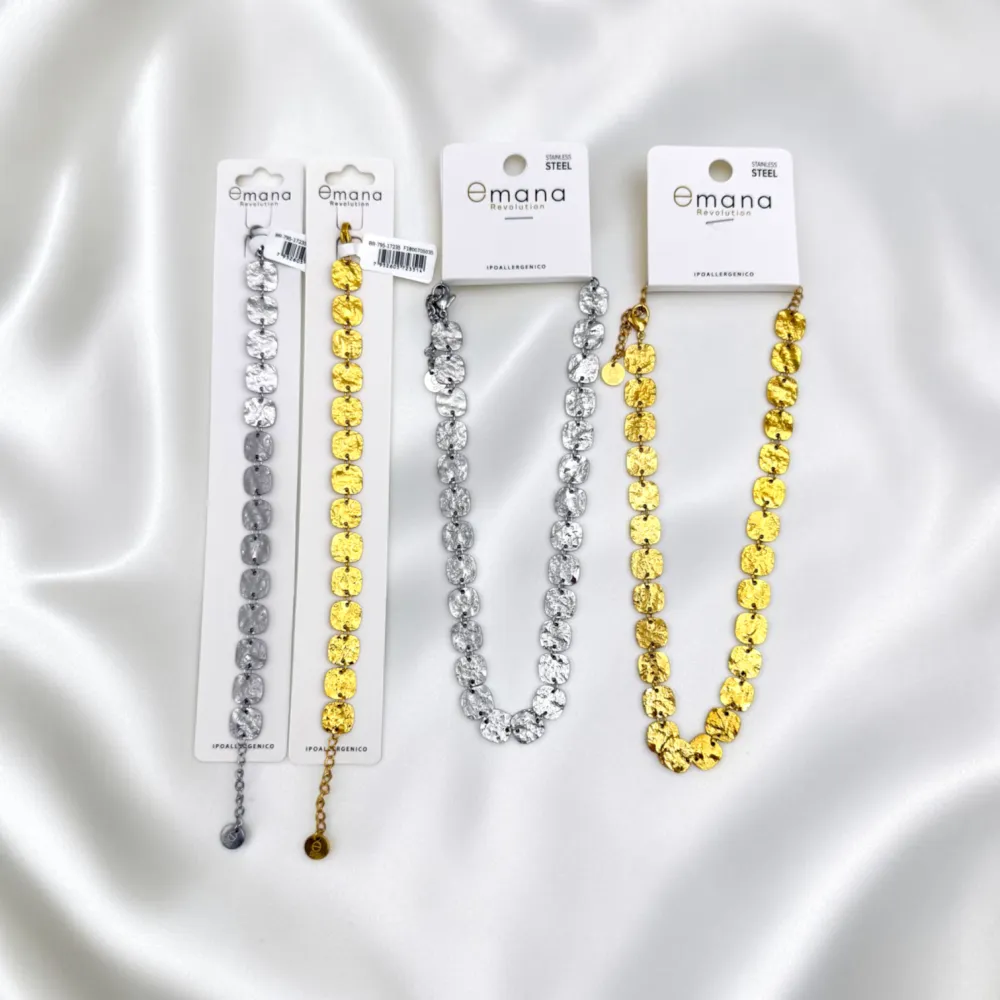Quadrato-Bracciale in Acciaio - BR-795-17235
