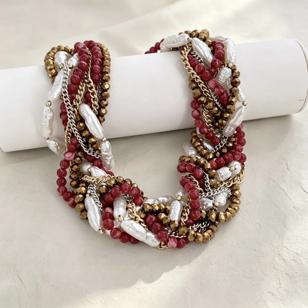 Treccia-Collana Corta Moda - CMC-732-710