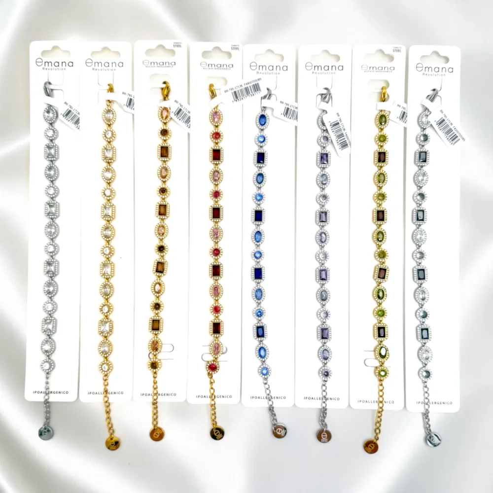 punto luce -Bracciale in Acciaio - BR-795-17136