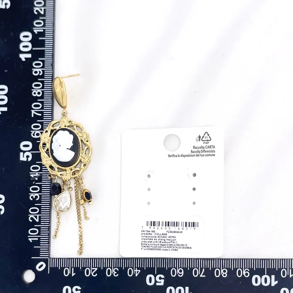 Dama-Orecchini in Acciaio - OAM-794-168
