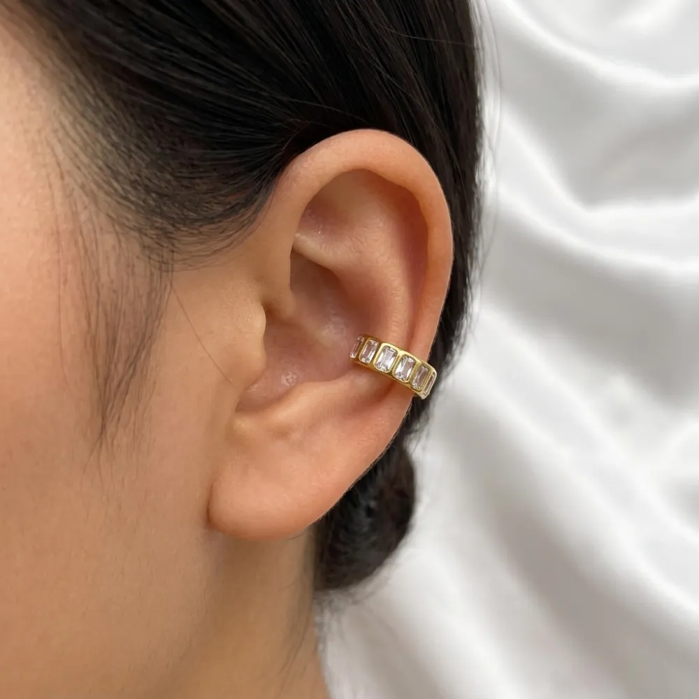 zirconi-earcuff in acciaio - OR-795-22725