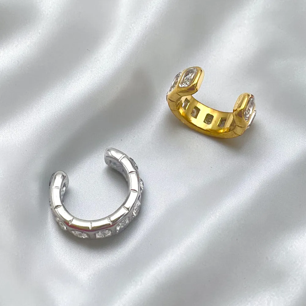 zirconi-earcuff in acciaio - OR-795-22725