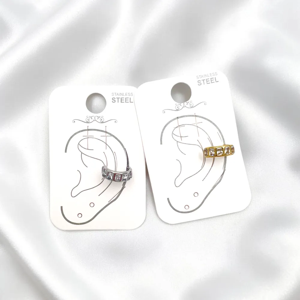 zirconi-earcuff in acciaio - OR-795-22725