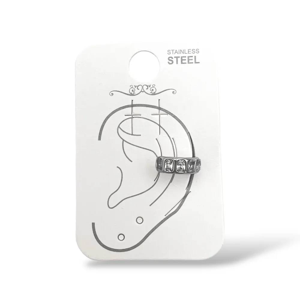 zirconi-earcuff in acciaio - OR-795-22725