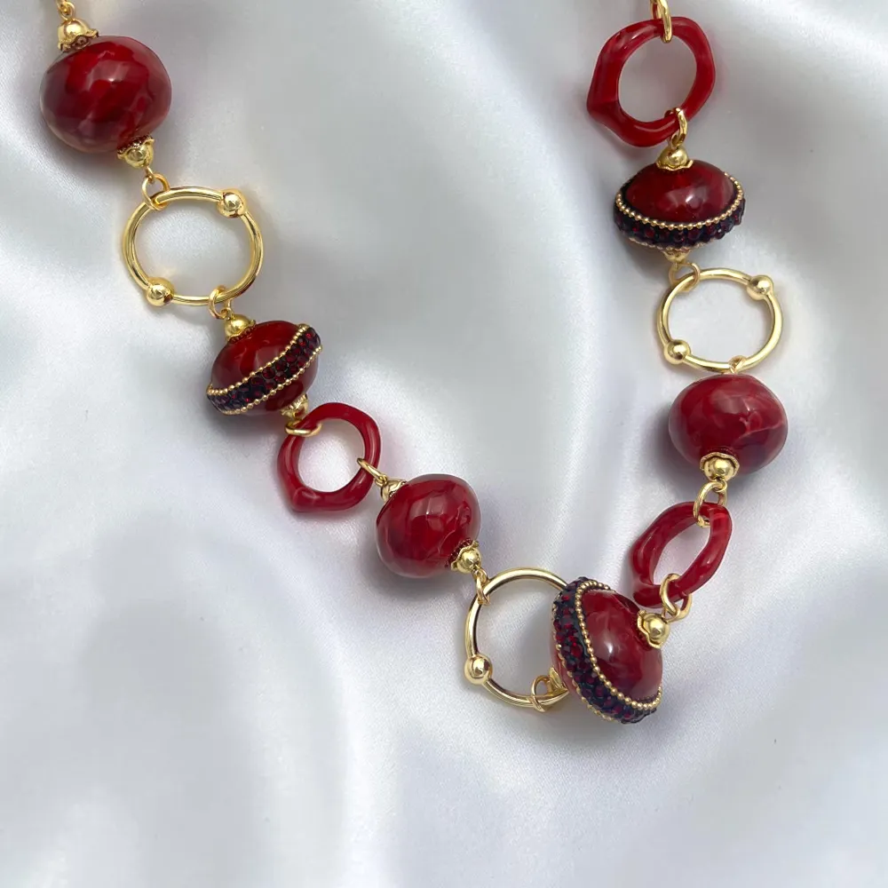 Tondo cerchio-Collana Corta in Acciaio - CL-732-666