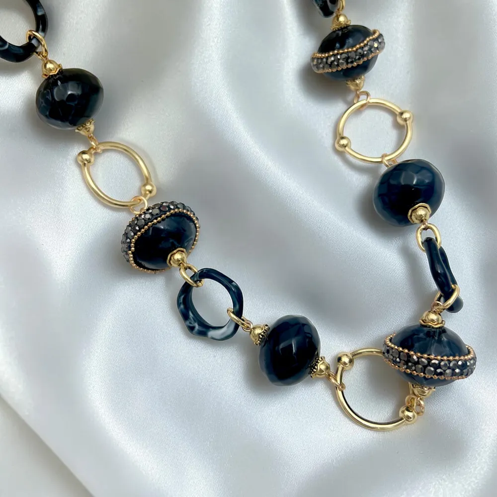 Tondo cerchio-Collana Corta in Acciaio - CL-732-666