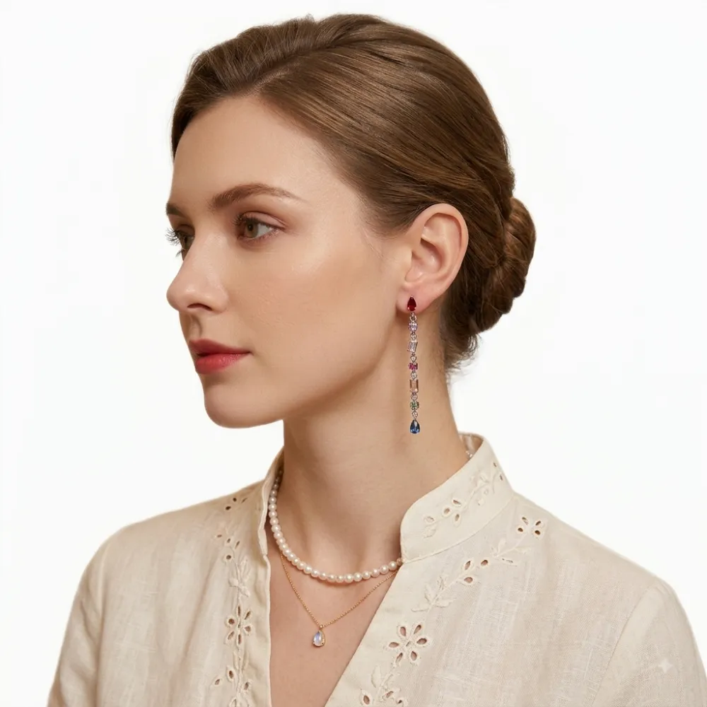 Gocce-Orecchini in Acciaio - OR-103-AA6995E