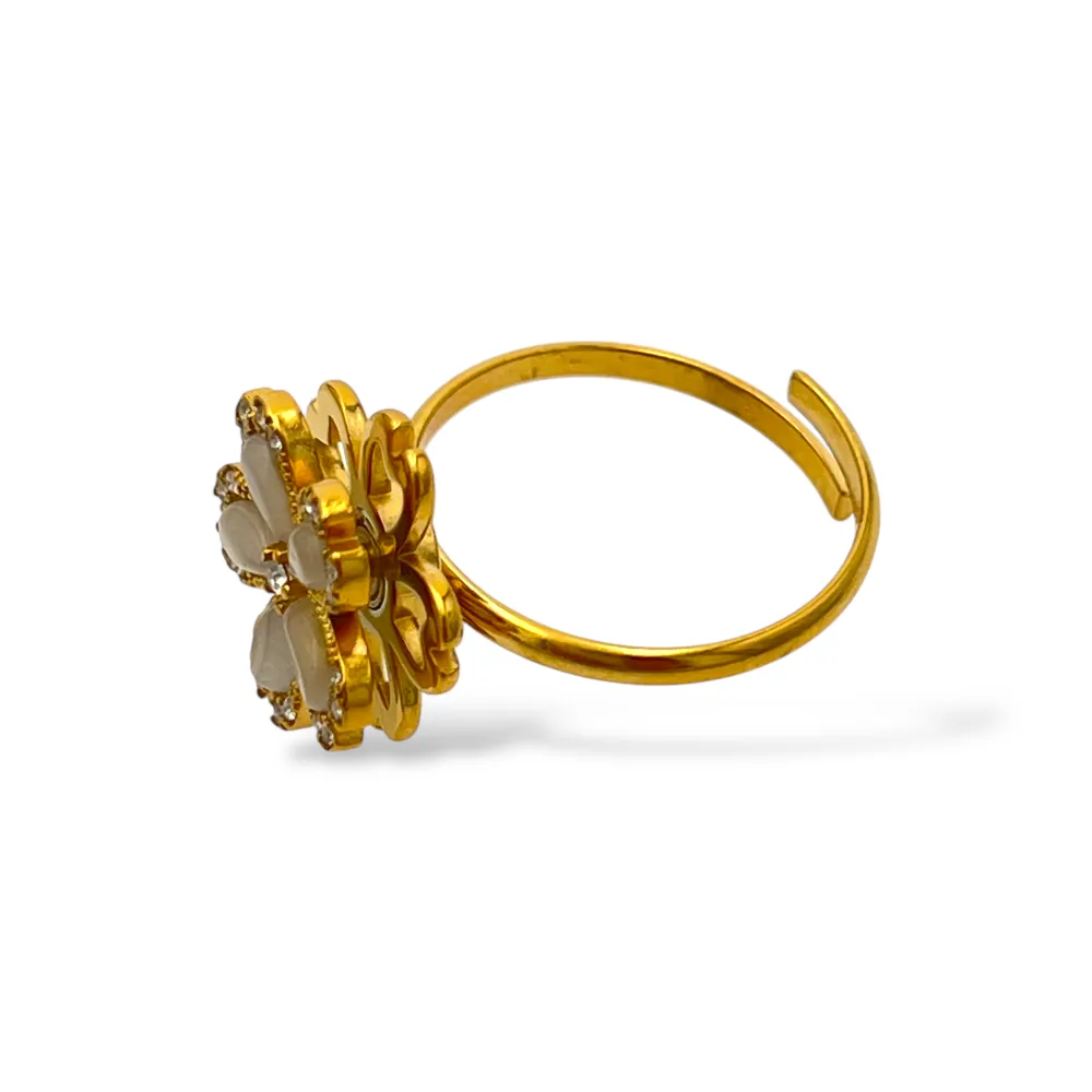 Fiore spinner -Anello in Acciaio - AN-795-15463