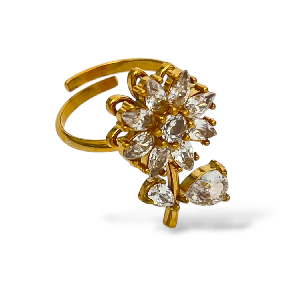 Fiore spinner-Anello in Acciaio - AN-795-15465