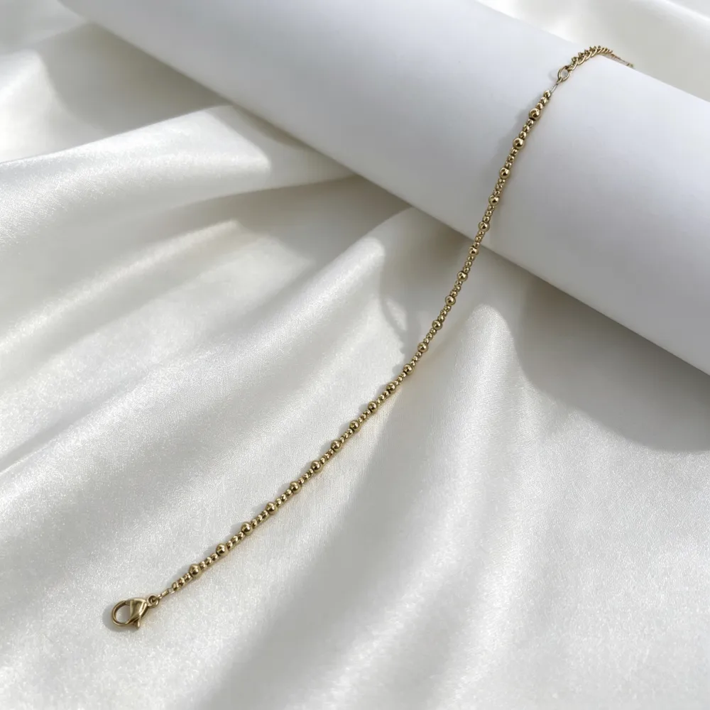 Palline-Bracciale in Acciaio - BR-103-AA7443B