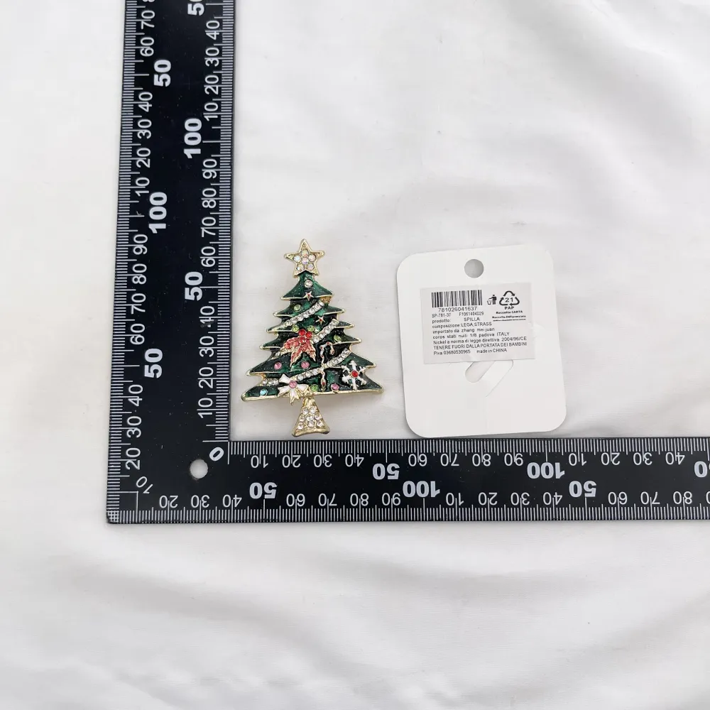 Albero Di Natale-Spilla di Natale in Resina - SPM-781-37