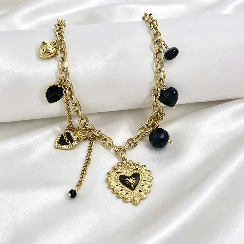 Sacro Cuore-Collana corta in Acciaio - CL-794-135