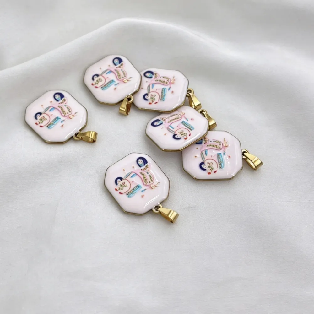 Moto-Ciondolo/Charms in Acciaio - DIY-413-Moto