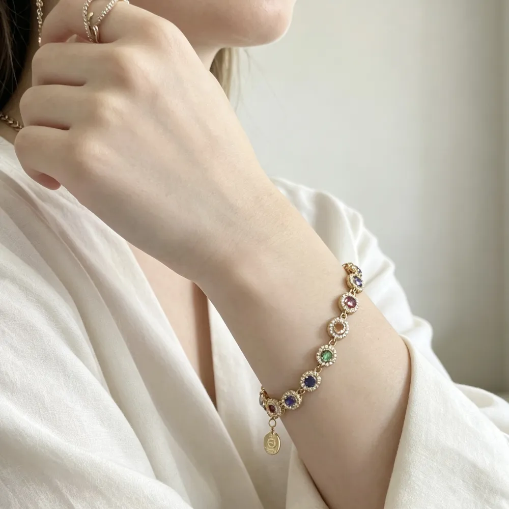 Punto Luce-Bracciale in Acciaio - BR-103-AA7435B
