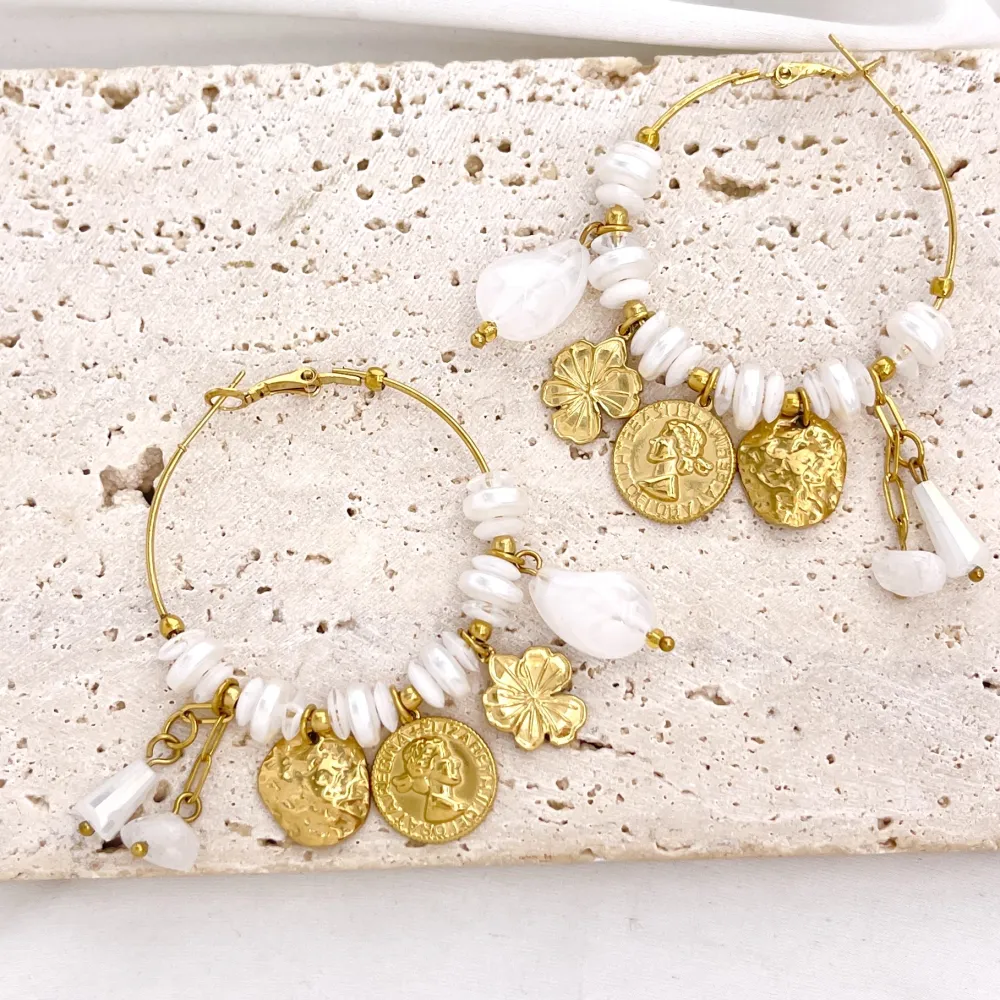 Cameo-Orecchini Moda A Cerchio - OR-732-689