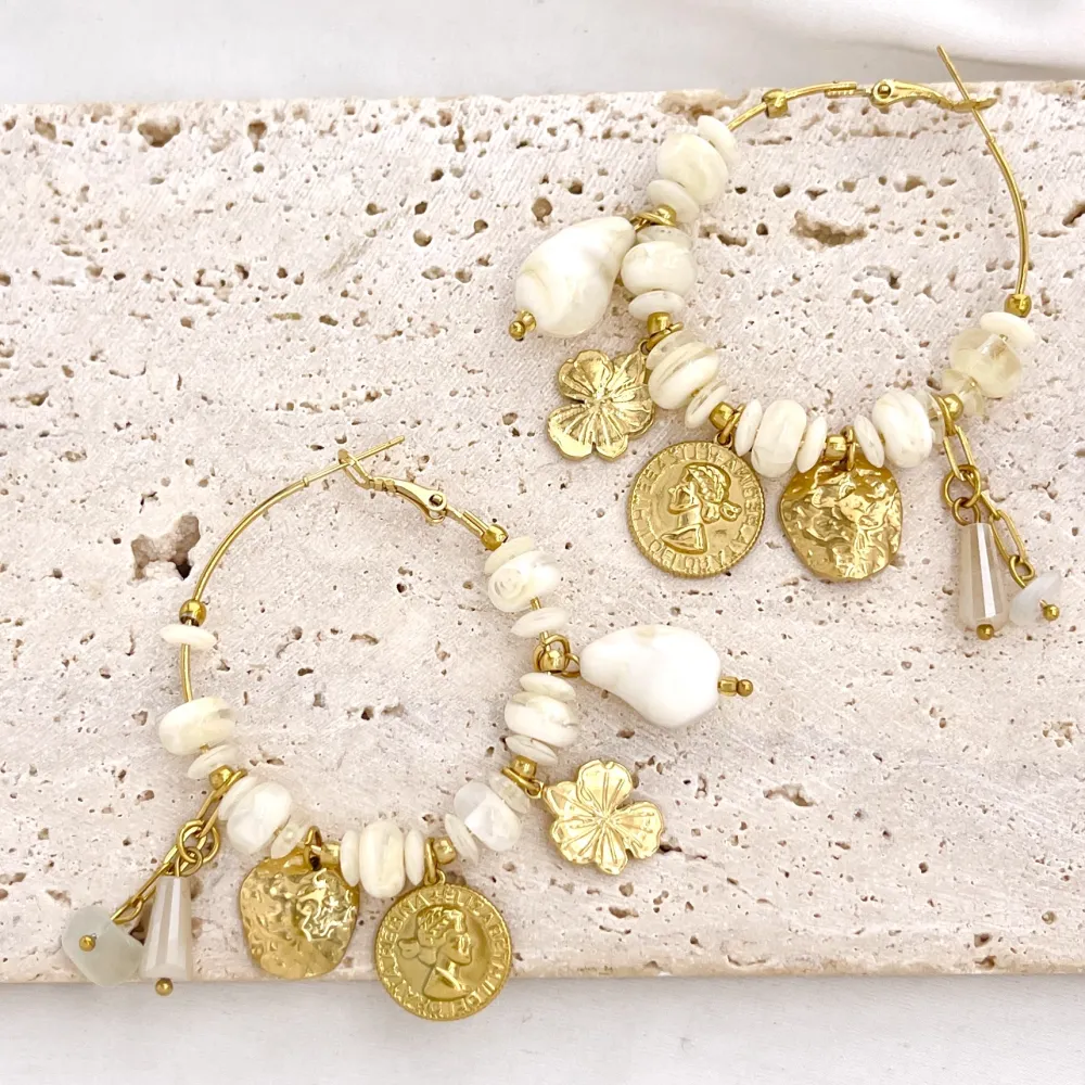 Cameo-Orecchini Moda A Cerchio - OR-732-689