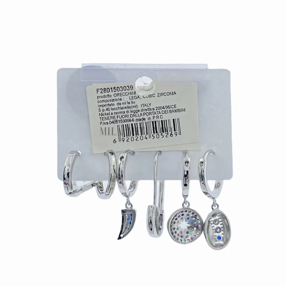 OPM027-Set 6pz-Orecchini con Zirconia_Argento_2