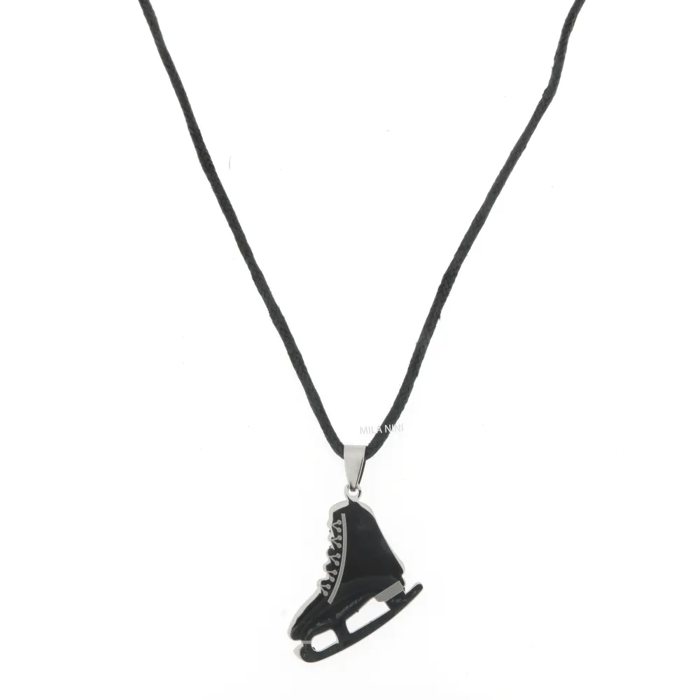 Pattine da Ghiaccio - Collana Corta Unisex_Acciaio_2