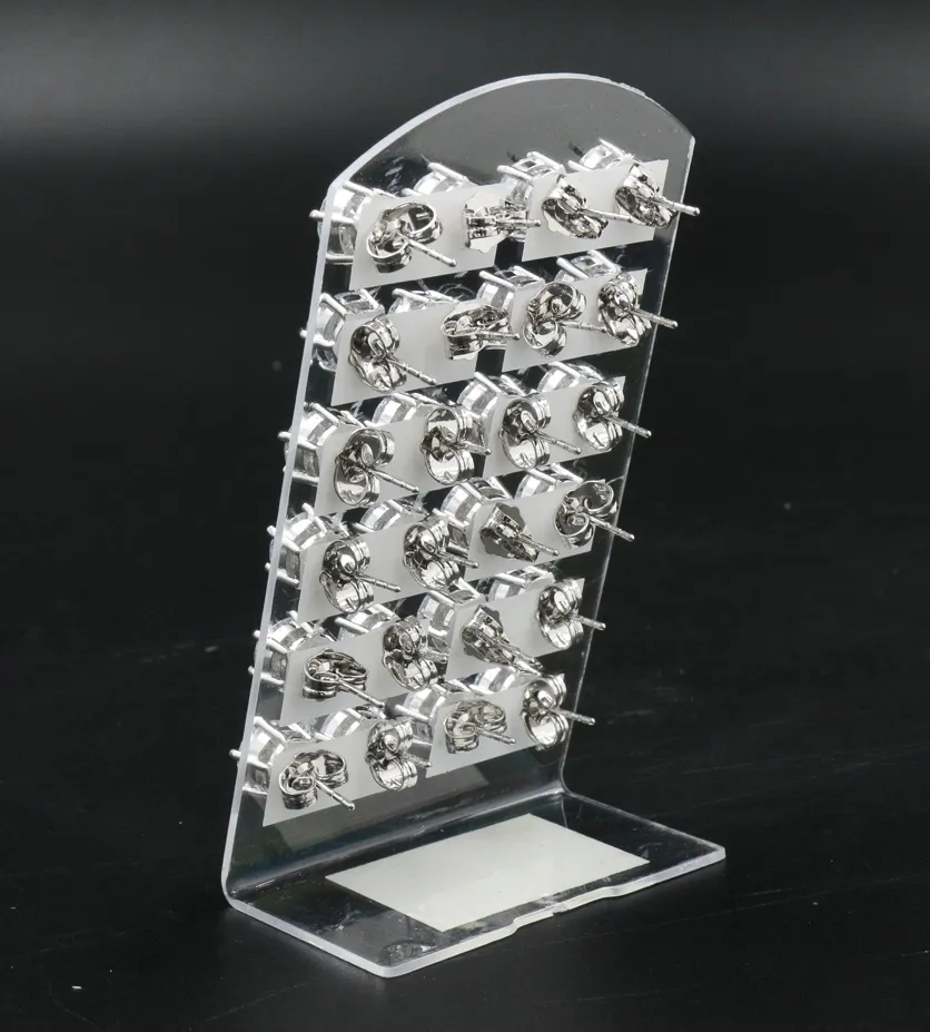 Punto luce 8 cm 6 Griffe XP - Orecchini (Conf. 12 Paia)_Argento_2