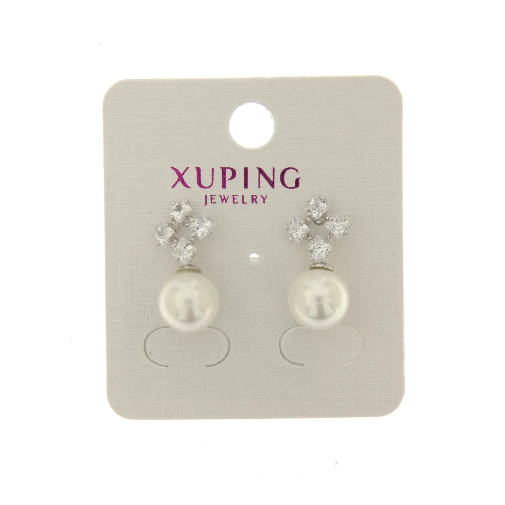 Quadrifoglio Perla 3014 - Orecchini a lobo_Argento_2