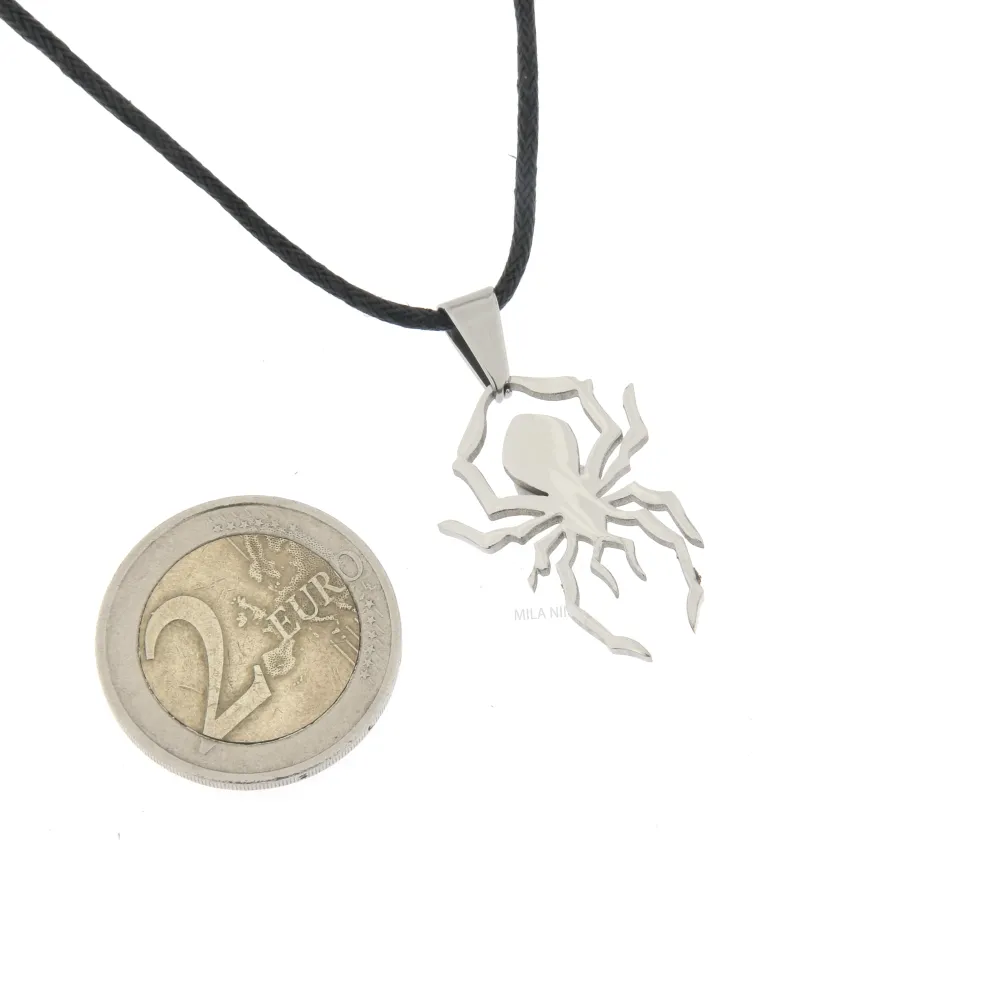 Ragno - Collana Corta Unisex_Acciaio_2