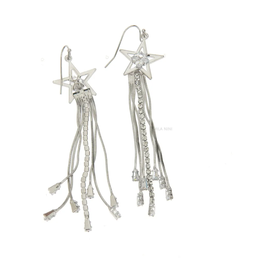 ZOMP Stella Napine - Orecchini Cubic Zirconia_Argento_2