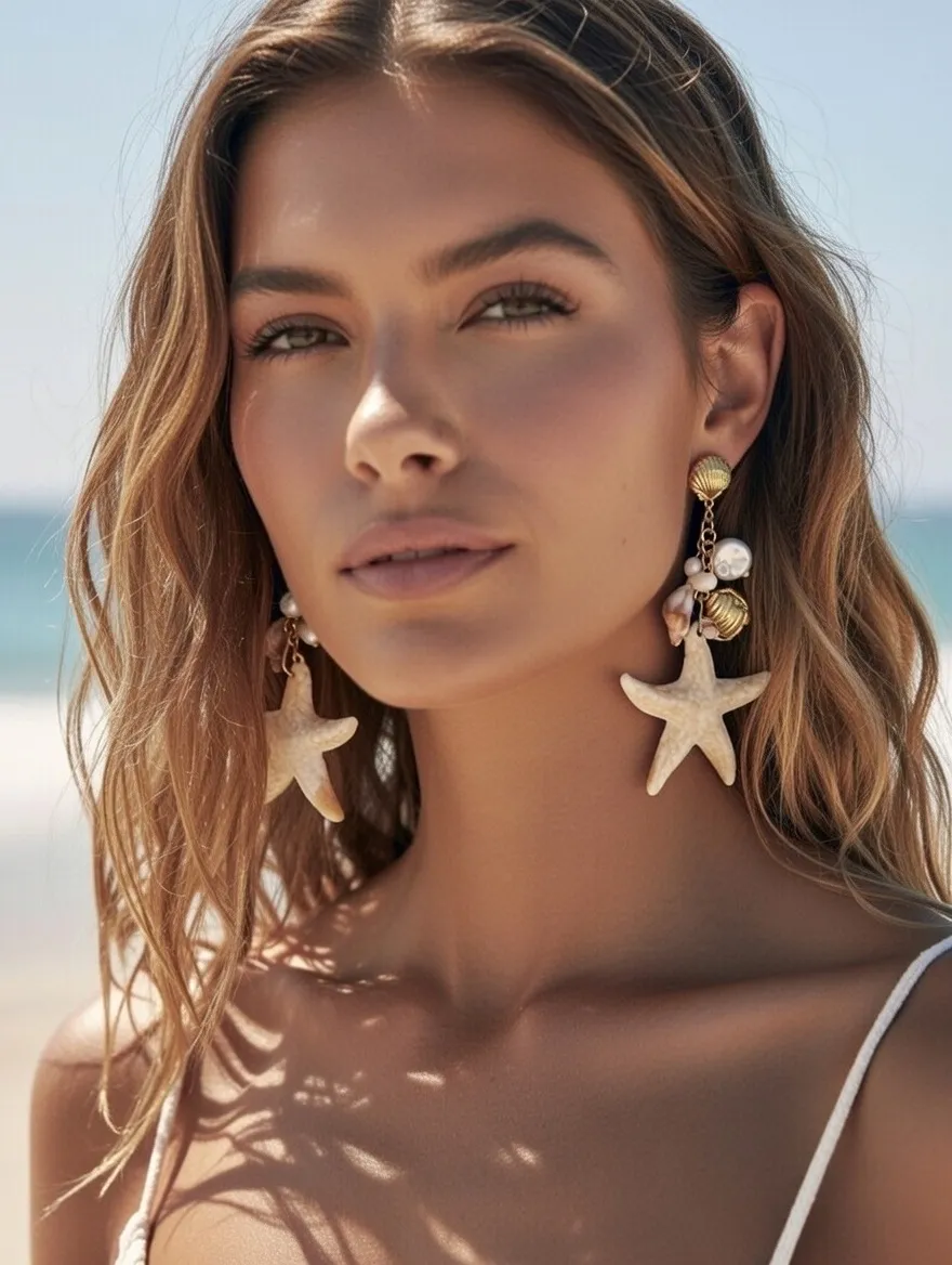 Stella Marina-Orecchini Moda - OR-794-22